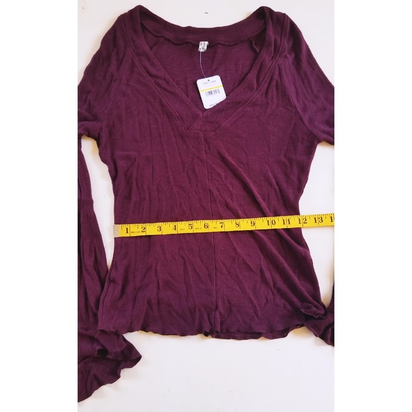 NWT Free People Dramatic Bell Sleeve Top - Picture 7 of 8